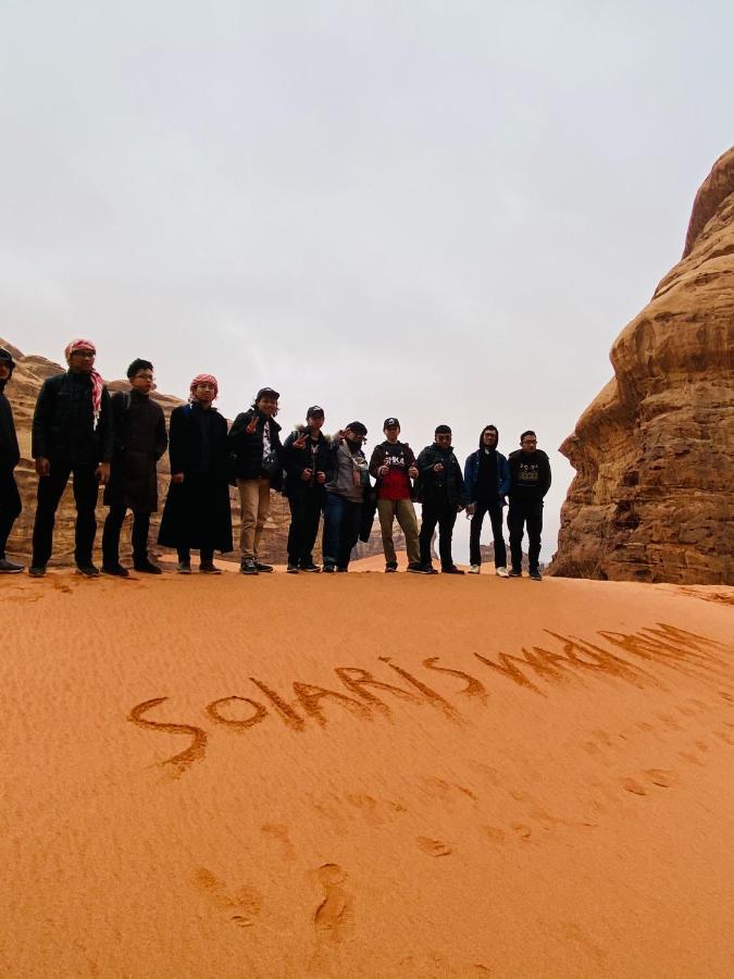 Rum Solaris Bubbles Camp Wadi Rum Exterior photo